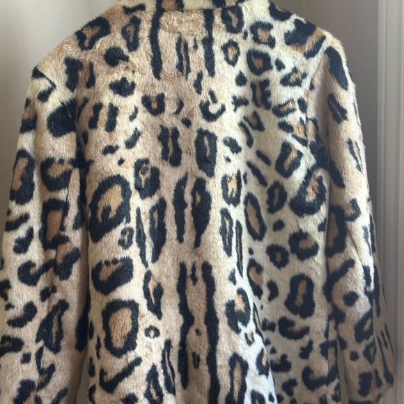 YEST Leopard print faux fur jacket - Picture 4 of 9